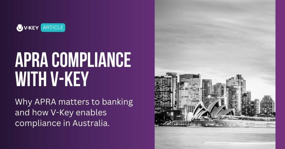 Securing Banking Through APRA Compliance with V-Key - V-Key