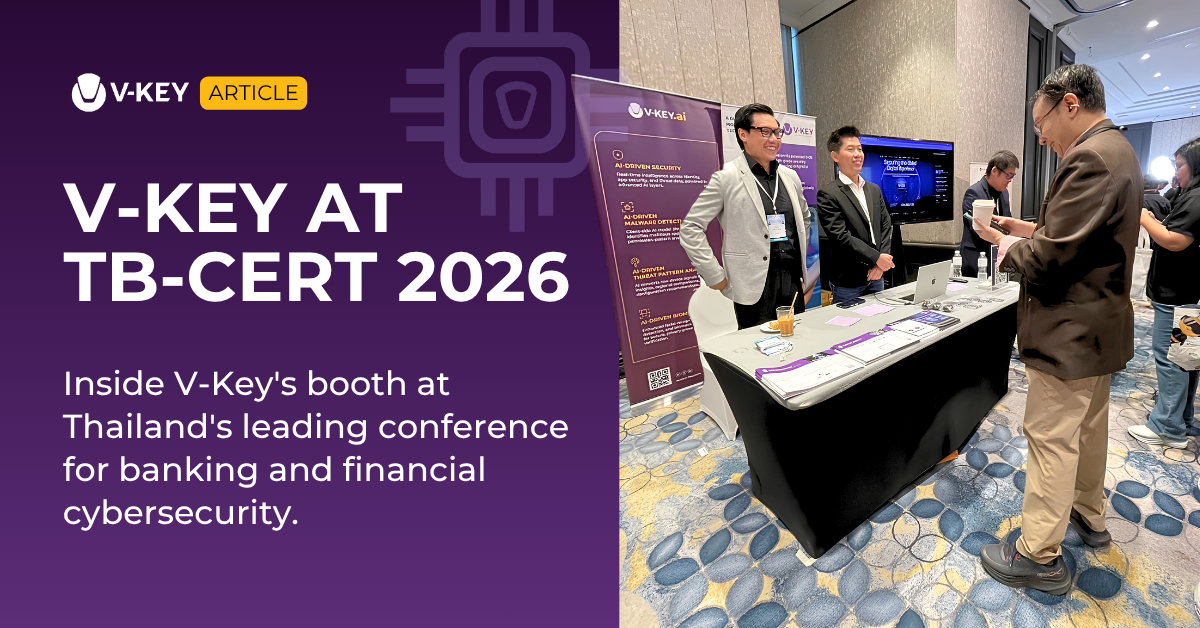 V-Key Spotlights Digital Identity at TB-CERT 2026 